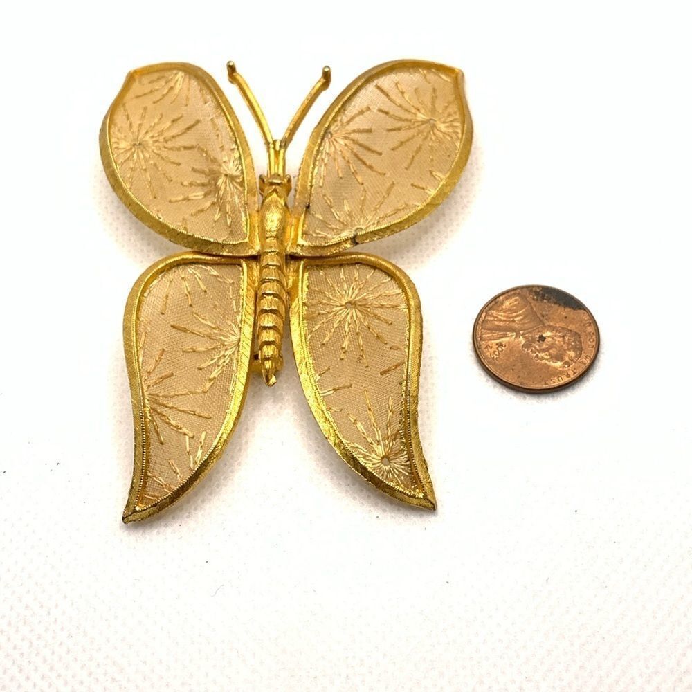 Vintage Butterfly Brooch